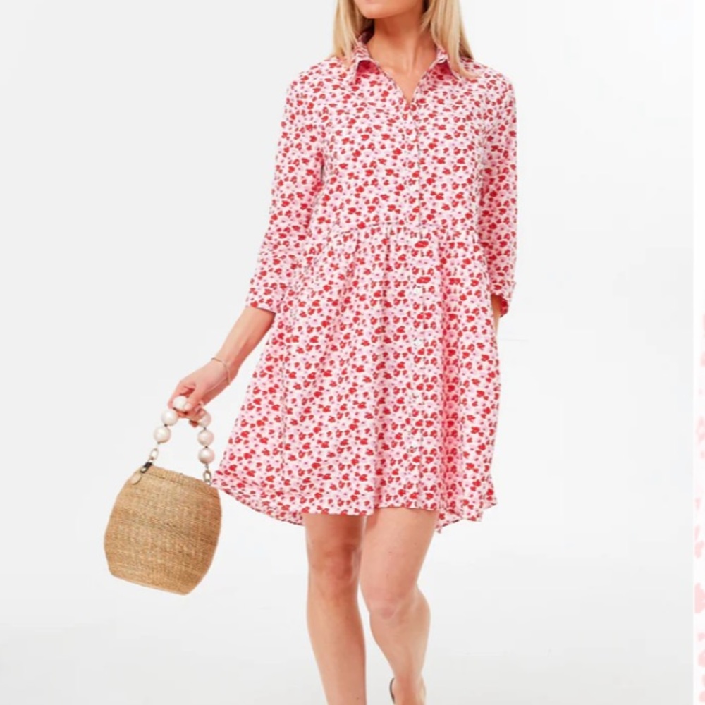 Pink and Red Floral Valentina Mini Dress
HYACINTH HOUSE